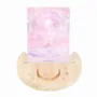 Ornaments - Natural Crystal Crescent Moon Tarot Card Stand - SOMETHING DIFFERENT WHOLESALE EUROPE BV