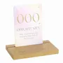 Jouets enfants - Cartes d'affirmation des nombres angéliques avec support en bois - SOMETHING DIFFERENT WHOLESALE EUROPE BV