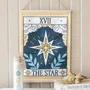 Autres décorations murales - Tapisserie murale vintage de tarot « L'Étoile » - SOMETHING DIFFERENT WHOLESALE EUROPE BV
