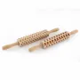 Kitchen utensils - 39cm Wooden Christmas Rolling Pin - SOMETHING DIFFERENT WHOLESALE EUROPE BV