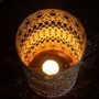 Bougeoirs et photophores  - Lampe porte-bougie Fiammetta - PUGLIA CORTEN LOVE