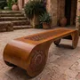 Benches - Pancarrozza bench, La Controra - PUGLIA CORTEN LOVE