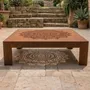 Tables Salle à Manger - Table La Controra 15 x 135 cm - PUGLIA CORTEN LOVE