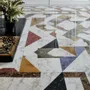 Indoor floor coverings - marble inlays - PISTORE MARMI