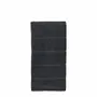 Bathroom equipment - Bath towel Sauna 70x140 Black - F&H GROUP A/S