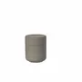 Bathroom equipment - Jar with lid Ume Taupe - F&H GROUP A/S