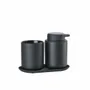 Bathroom equipment - Bathroom set Ume 3 parts Black - F&H GROUP A/S