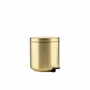Bathroom equipment - Pedal Bin Ume Brass finish - F&H GROUP A/S