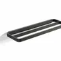 Bathroom equipment - Towel rail double Rim 44x12 Black - F&H GROUP A/S