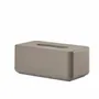 Bathroom equipment - Tissue box Ume 25,6 x 14 x 10,7 cm Taupe - F&H GROUP A/S