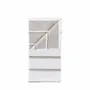 Bathroom equipment - Bath towel Sauna 70x140 White/Soft Grey/Eucalyptus - F&H GROUP A/S