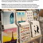 Poster - Art-Poster 50 x 70 cm - Legendary Rappers Chronology - Olivier Bourdereau - WALL EDITIONS