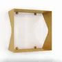 Decorative objects - AGATE cubic steel wall shelf - DECO-GEM