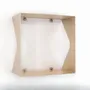 Decorative objects - AGATE cubic steel wall shelf - DECO-GEM