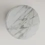 Dining Tables - Aura -  Round dining table in Calacatta marble - PISTORE MARMI