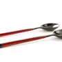 Kitchen utensils - Crab claw-shaped round cutlery in black horn and wood - Natural - L INDOCHINEUR X RIVÊT
