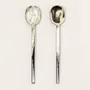Kitchen utensils - Small Baguette cutlery in African black horn - L INDOCHINEUR X RIVÊT