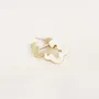 Bijoux - Boucles d'oreilles Azote en corne blonde - Corne blonde marbrée - L INDOCHINEUR X RIVÊT