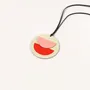 Jewelry - Pendant in horn and tricolour lacquer - L INDOCHINEUR X RIVÊT