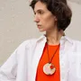 Jewelry - Pendant in horn and two-tone lacquer - L INDOCHINEUR X RIVÊT