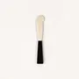 Kitchen utensils - Butter knife, black horn handle and bone blade - L INDOCHINEUR X RIVÊT