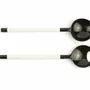 Couverts de service - Petits couverts ronds pinces de crabe laqués ivoire - taille S - L INDOCHINEUR X RIVÊT