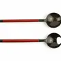Couverts de service - Petits couverts ronds pinces de crabe laqués ivoire - taille S - L INDOCHINEUR X RIVÊT