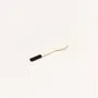 Cutlery set - Set of 6 teaspoons, white bone, black horn handle - L INDOCHINEUR X RIVÊT