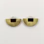 Jewelry - Stone & Brass Arche earrings - L INDOCHINEUR X RIVÊT