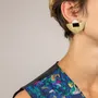 Jewelry - Stone & Brass Arche earrings - L INDOCHINEUR X RIVÊT