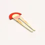 Hair accessories - Double hairpin in African blond horn and lacquer - L INDOCHINEUR X RIVÊT