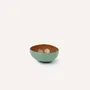 Bowls - Coconut bowl in tobacco and jade lacquer - L INDOCHINEUR X RIVÊT