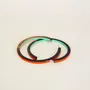 Jewelry - Hoop earrings, large ring in beige and khaki lacquer, - Multicolour - L INDOCHINEUR X RIVÊT