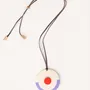 Jewelry - Pendant in horn and tricolour lacquer - L INDOCHINEUR X RIVÊT