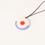 Jewelry - Pendant in horn and tricolour lacquer - L INDOCHINEUR X RIVÊT