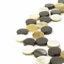 Jewelry - Double necklace with discs in blond and black horn - L INDOCHINEUR X RIVÊT