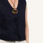 Jewelry - Double ring pendant in hoof - L INDOCHINEUR X RIVÊT