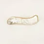 Barrettes - Soil hair clip in blond horn - L INDOCHINEUR X RIVÊT