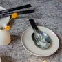 Couverts de service - Cuillère à riz en corne noire africaine - L INDOCHINEUR X RIVÊT
