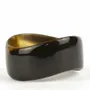 Bracelets - Elliptical bracelet in cow horn - Hoof - size S - L INDOCHINEUR X RIVÊT