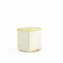 Caskets and boxes - Small square box with coppered brass-set lid - L INDOCHINEUR X RIVÊT