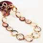 Jewelry - Long necklace with African horn rings - L INDOCHINEUR X RIVÊT