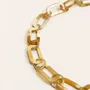 Jewelry - Long necklace, oval and round rings, in blond horn - L INDOCHINEUR X RIVÊT