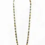 Jewelry - Fine oval mesh long necklace in blond and black horn - L INDOCHINEUR X RIVÊT