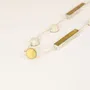 Jewelry - Long stone & brass necklace - L INDOCHINEUR X RIVÊT
