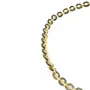 Bijoux - Sautoir chaîne maille fine en sabot et corne noire - L INDOCHINEUR X RIVÊT