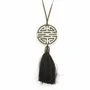 Jewelry - Pendant longevity pattern ball and charm in stone and horn - L INDOCHINEUR X RIVÊT