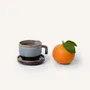 Plats et saladiers - Grandes tasses café Hoa Bien bleu, 180ml, avec soucoupe (vendu par 4) - L INDOCHINEUR X RIVÊT