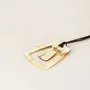 Jewelry - Trapezoid pendant in blond horn - L INDOCHINEUR X RIVÊT