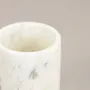Candlesticks and candle holders - Large round tealight holder in white marble - L INDOCHINEUR X RIVÊT